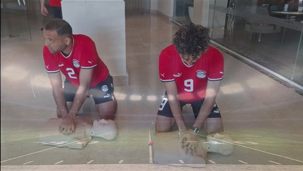تدريب منتخب الشاطئية على إنعاش القلب