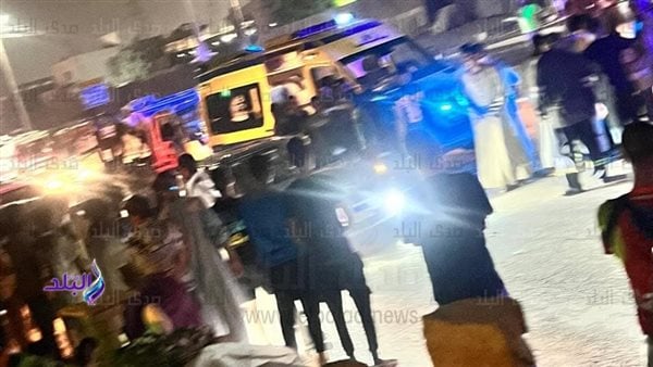 سيارة تـ ـدهـ ـس شخصين على طريق الاوتوستراد جنوب القاهرة| صور