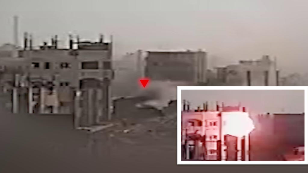 “القسام” تعرض مشاهد استهدافها قوة إسرائيلية تحصنت بمنزل في جباليا (فيديو)