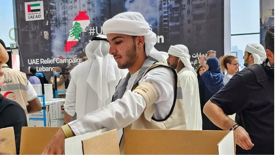 “معك يا لبنان”.. حملة إماراتية لإغاثة لبنان