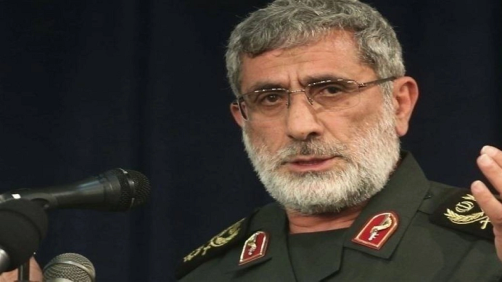 إسماعيل قآني يخاطب العالم من طهران