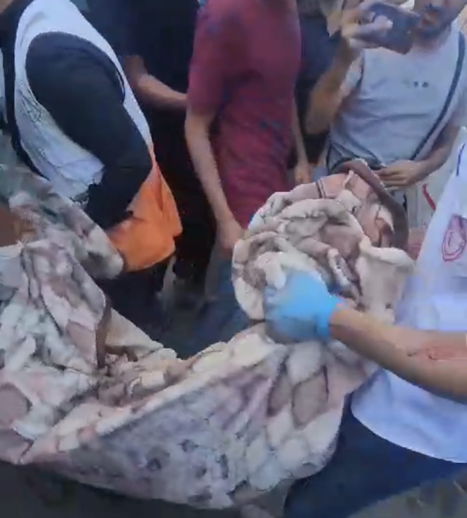 مجزرة مروعة ينفذها الاحتلال في مدرسة “رفيدة” غرب دير البلح وسط قطاع غزة