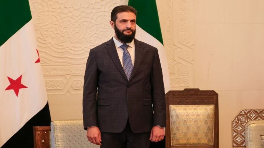 الشرع رئيسا انتقاليا لسوريا سما الإخبارية