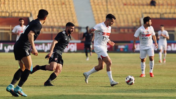 آخر دقيقتين.. هدفان يحسمان مواجهة بتروجيت والزمالك بالتعادل في الدوري