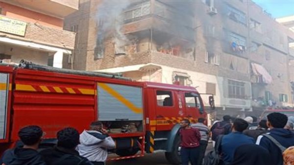 دون إصابات أو خسائر بالأرواح.. إخماد حريق في شقة بفيصل