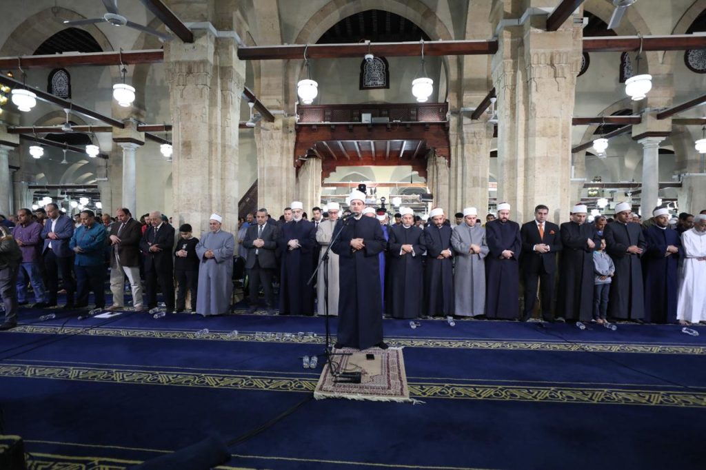 صلاة العشاء والتراويح في ليلة 29 رمضان من الجامع الأزهر |بث مباشر