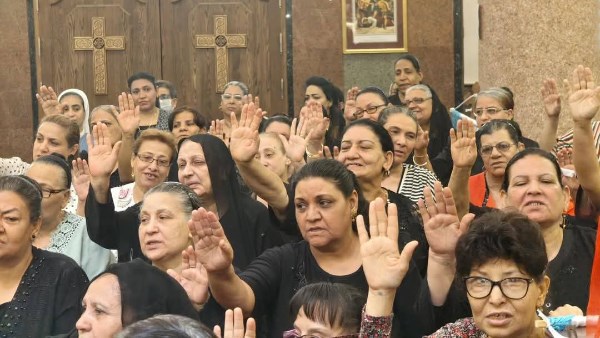 الأنبا عمانوئيل يترأس محفل التكريس السنوي للخدمة المريمية بالإيبارشية