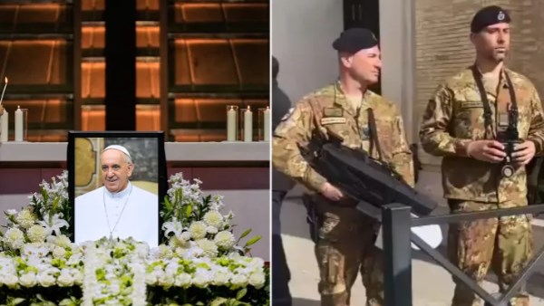 زي أفلام الخيال العلمي.. ما سر السلاح الغريب في جنازة البابا فرانسيس؟ زي أفلام الخيال العلمي.. ما سر السلاح الغريب في جنازة البابا فرانسيس؟