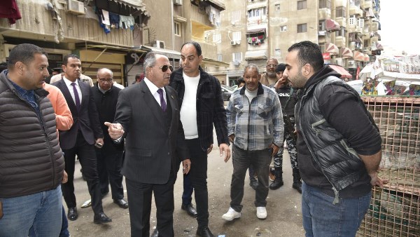 محافظ بورسعيد يتابع جهود إزالة التعديات والإشغالات وأعمال النظافة بمدينة بورفؤاد