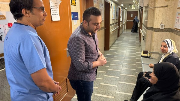 تأكدنا من انتظام العمل وتوافر الكوادر بالقرنة