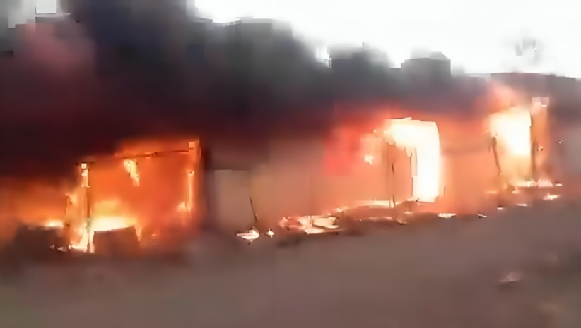 مستوطنون يحرقون بيوت المواطنين في خلة السدرة شمال شرق القدس
