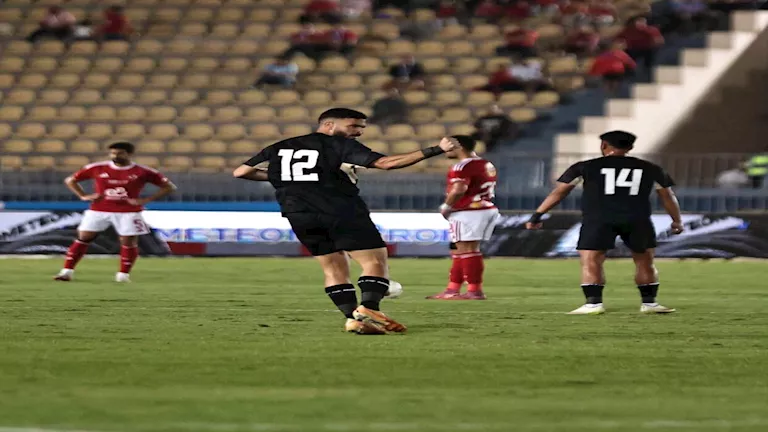 بتروجت يتفوق على الأهلي في شوط أول مثير بالدوري المصري