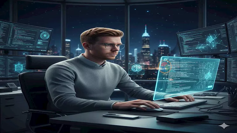 صورة مولدة بالذكاء الاصطناعي لكيفن دي بروين