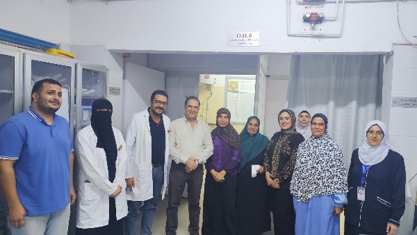 استئناف العمل بوحدة مناظير الجهاز الهضمي بميت غمر