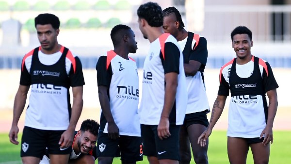 تدريبات استشفائية للاعبي الزمالك الأساسيين بعد الفوز على ديكيداها