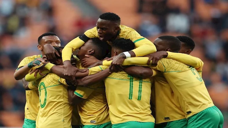 “منافس مصر”.. منتخب جنوب أفريقيا يفوز على زامبيا بثلاثية استعدادا لأمم