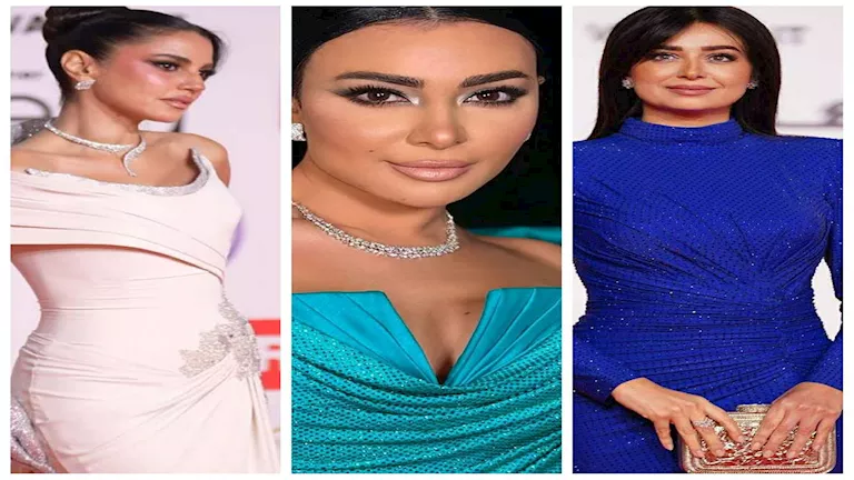 درة ساحرة وعبير صبري جريئة.. 20 صورة للنجمات بفساتين ميرميد في مهرجان