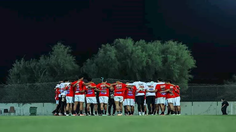 20 صور من مران منتخب مصر الختامي استعدادا لمواجهة أوزباكستان