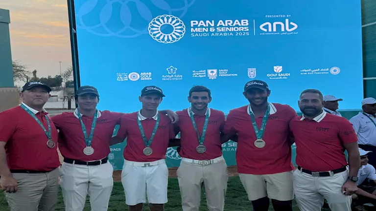 فضيتان للمنتخب المصري للجولف بالبطولة العربية .. وعمر هشام: نعد بإنجاز