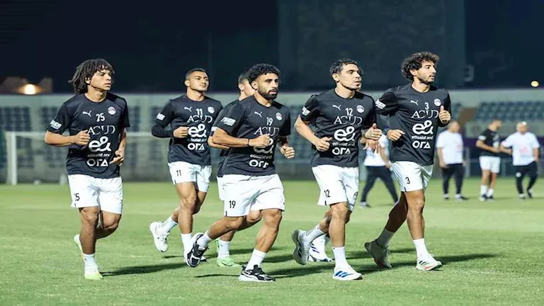 10 صور ترصد مران المنتخب استعدادا لمواجهة كاب فيردي