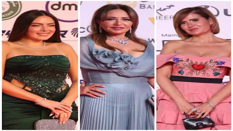 ليلى علوي متألقة وهنا جريئة.. أبرز إطلالات النجمات في رابع أيام مهرجان