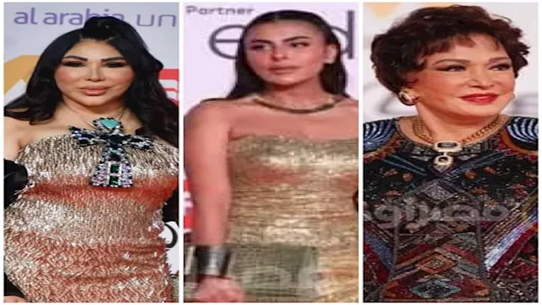 خطفن الأنظار.. نجمات يتألقن بإطلالات فرعونية في مهرجان القاهرة