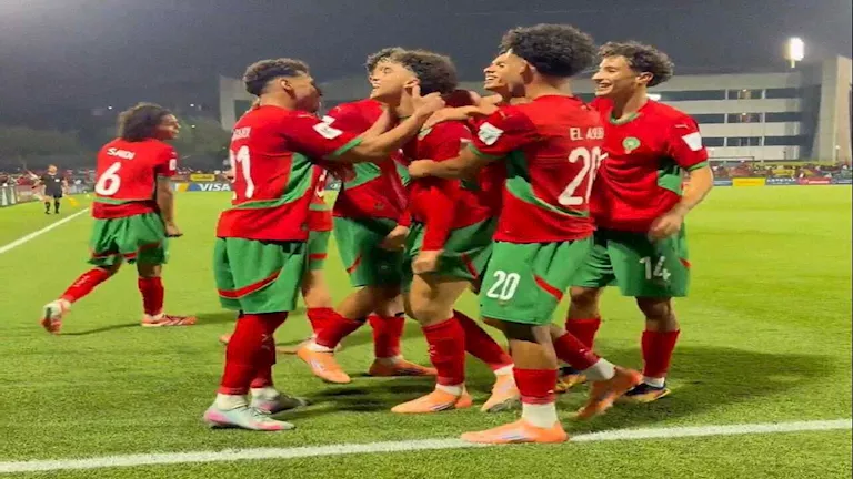 أهداف الشوط الأول من مباراة المغرب ومالي في كأس العالم تحت 17 عامًا