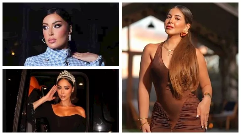 سمية الخشاب بفستان قصير وميريام فارس بإطلالة كاجوال