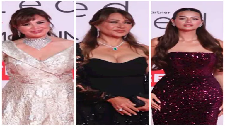 نجمات خطفت الأنظار في ختام القاهرة السينمائي بإطلالتهن الجذابة