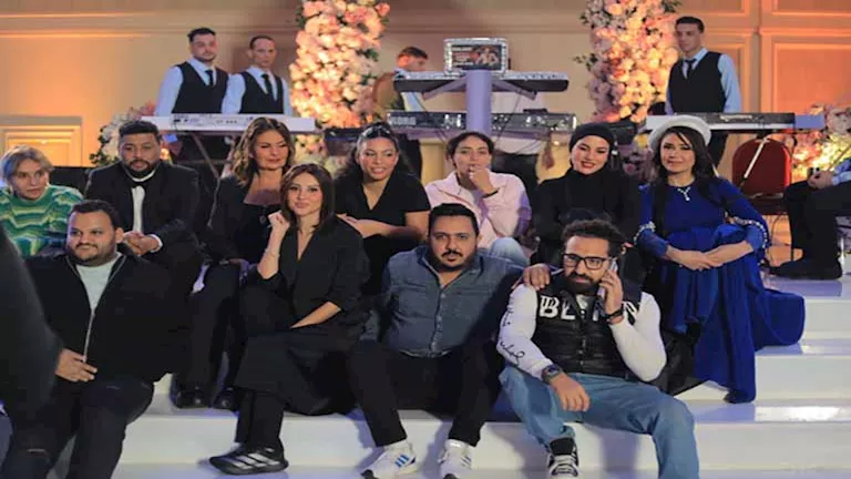 يسرا ونجمات فيلم “الست لما” ترقصن على الأغنية الدعائية