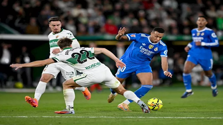 أهداف مباراة إلتشي وريال مدريد في الدوري الإسباني