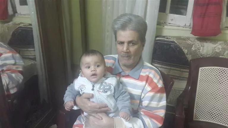 الراحل سعيد الحافي داخل منزله