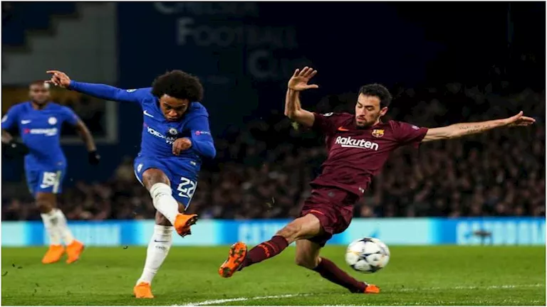 موعد مباراة برشلونة وتشيلسي في دوري الأبطال والقناة الناقلة