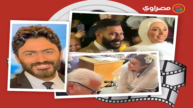 حدث بالفن| عقد قران ابنة هنيدي وزفاف أروى جودة وحريق ديكور مسلسل محمد