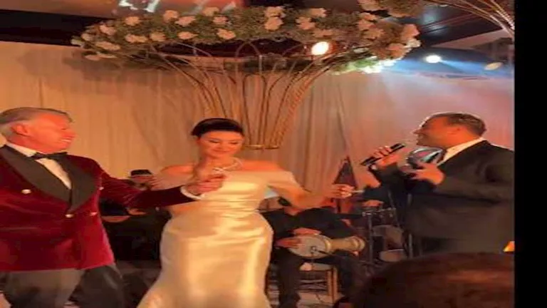 أروى جودة تطلق “زغرودة” في حفل زفافها بحضور نجوم الفن (صور)