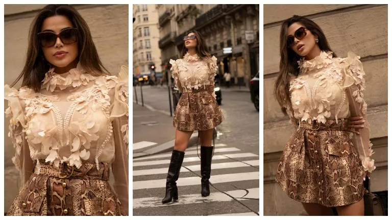 “جيب قصيرة”.. جلسة تصوير جديدة لـ يارا السكري تخطف الأنظار