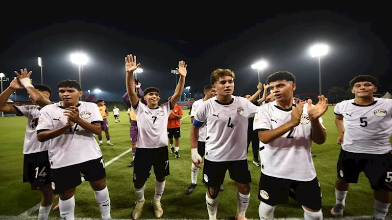 قبل رأس والدته.. كيف احتفل لاعبو منتخب مصر للناشئين بالفوز على هايتي؟