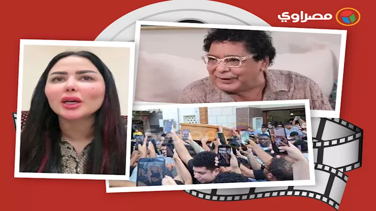 حدث بالفن| انهيار زوجة إسماعيل الليثي وجنازة والد محمد رمضان وتطورات ا