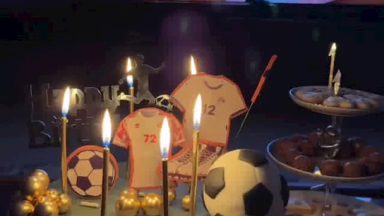 “هدية تحمل اسمه ومباراة له”.. زوجة أكرم توفيق الثانية تحتفل بعيد ميلاد