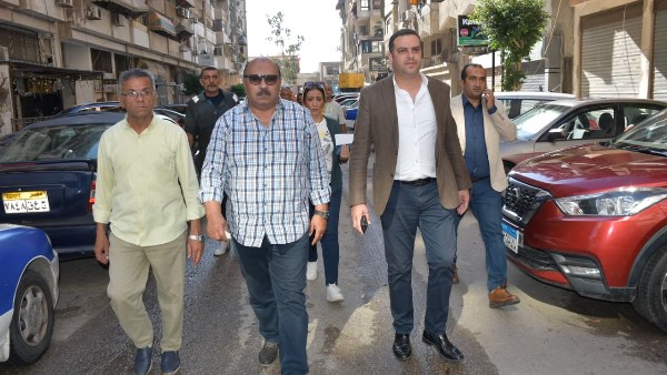 نائب محافظ بورسعيد يواصل متابعته الميدانية لجهود رفع وسحب آثار الأمطار