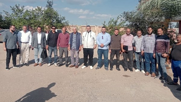 تسليم موقع توسعات محطة صرف قرية الجرايدة في كفر الشيخ.. صور