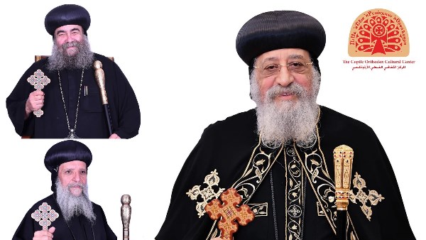 الكنيسة القبطية تحتفل بترقية خمسة أساقفة إلى رتبة مطران بالكاتدرائية المرقسية