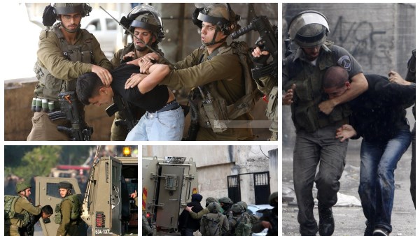 الاحتلال الإسرائيلي يعتقل 50 فلسطينيا بالضفة الغربية