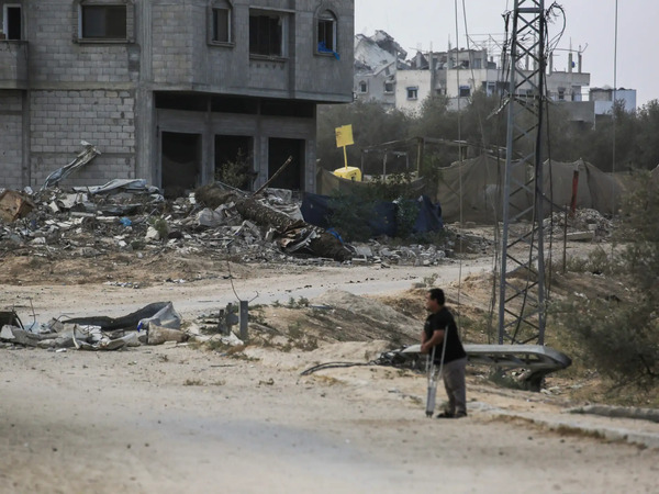 حماس: الاحتلال يزيح “الخط الأصفر” غرباً بغزة في خرق فاضح للاتفاق