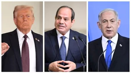 تحركات لعقد قمة ثلاثية تجمع “ترامب والسيسي ونتنياهو” نهاية الشهر الجاري