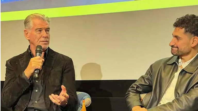 أمير المصري يروج لفيلمه الجديد “Giant” في لندن