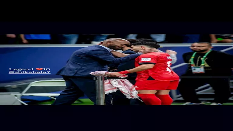 لاعب منتخب الأردن ينشر صورته مع شيكابالا ويعلق