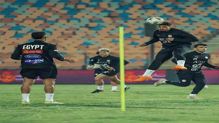 20 صورة لمران منتخب مصر الجماعي استعدادا لمواجهة نيجيريا