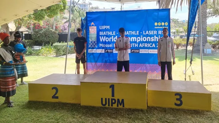 ذهب عالمي جديد لمصر… عمر زيدان يتوج بطلاً للعالم في الليزر