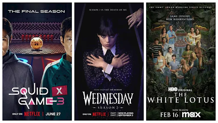 “توب 10”.. أكثر المسلسلات العالمية مشاهدة في 2025